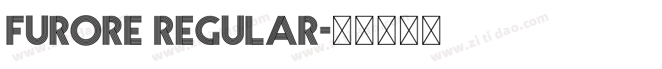 Furore Regular字体转换